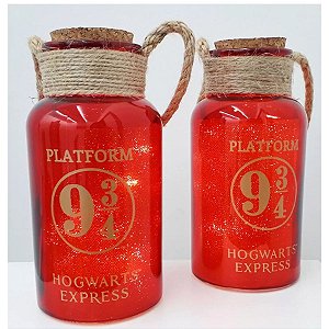 Luminária Pote Led Vermelho Harry Potter - 1 Unidade - Zonacriativa - Rizzo