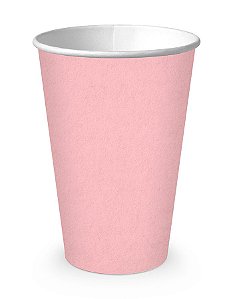 Copo Descartável de Papel Live Colors - Salmão Candy - 330 ml - 8 cm x  11,5 cm - 8 unidades - Rizzo
