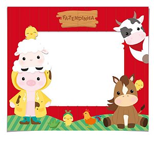 Painel para Foto Festa Fazendinha - 01 unidade - Cromus - Rizzo