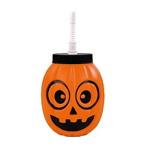 Copo De Plástico - Abobora - 400 ml - 1 unidade - Cromus - Rizzo