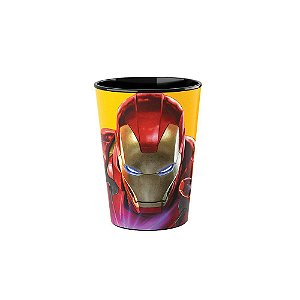 Copo de Plástico Festa Homem De Ferro 320Ml - Plasútil