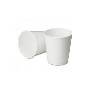 Copo de papel Branco Biodegradável - 40 unidades - 210 ml - Rizzo