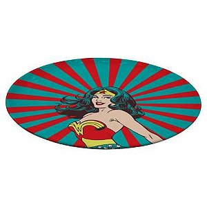 Prato Giratório Authentic Mulher Maravilha - 01 Unidade - DC Comics - Rizzo