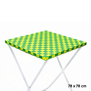 Toalha de Mesa Xadrez Fazendinha