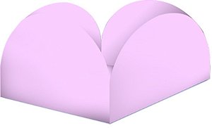 Forminha para Doces 4 Pétalas Live Colors - Lilas Candy - 3,5 cm x  2,5 cm - 40 unidades - Rizzo