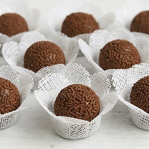 Forminha para Doces Finos - Sweet - Branca Tela S/ Fio - 40 unidades - Maxiformas - Rizzo