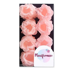 Forminha para Doces Finos - R-82 -  Seda Rosa Cha (C160) - 40 unidades - Maxiformas - Rizzo