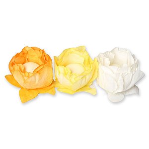 Forminha para Doces Finos - Adelle - Tons Pint Art - Amarelo - 25 unidades - Maxiformas - Rizzo