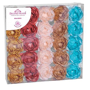 Forminha para Doces Finos - Bela Boho 13 - 25 unidades - Decora Doces