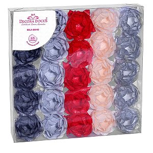 Forminha para Doces Finos - Bela Boho 19 - 25 unidades - Decora Doces