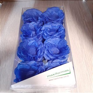 Forminha para Doces Finos - R-82 Crepom Azul Médio - 40 unidades - MaxiFormas - Rizzo