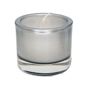 Vela Aromática - Vanilla (Baunilha) - Prata - 1 unidade - Cromus - Rizzo