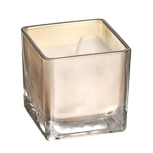 Vela Aromática - Vanilla (Baunilha) - Creme Quadrada - 1 Unidade - Cromus  Natal - Rizzo