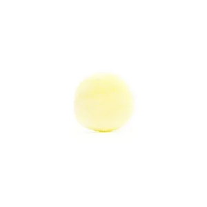 Pom Pom de Coelho para Decoração de Páscoa Amarelo - G 2,5cm x 2,5cm - 20 unidades - Cromus Páscoa - Rizzo Embalagens