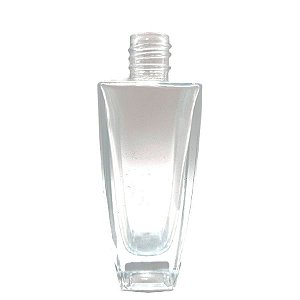 Frasco para Perfumaria de Vidro Quadrado Frasco Sintra - 50ml - 1 unidade - Rizzo