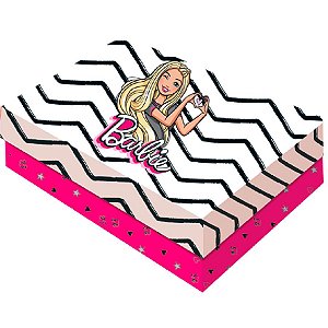 Caixa para Presente Retangular P - Barbie - 1 unidade - Festcolor - Rizzo