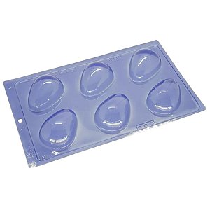 Forma de Acetato Ovo 100g Liso Profissional Cod.204.P - 1 unidade - Porto Formas - Rizzo