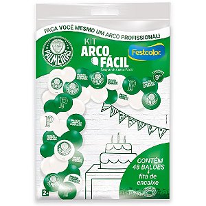 Kit Arco Fácil - Palmeiras - 1 unidade - Festcolor - Rizzo