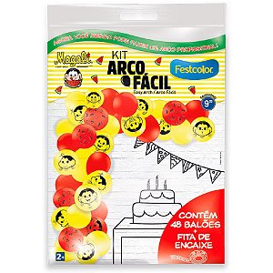 Kit Arco Fácil - Magali - 01 unidade - Festcolor - Se tem quem faça tem  quem compre - Embalagens e Festas