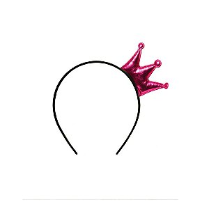 Tiara Coroa Pink - 1 unidade - Cromus - Rizzo