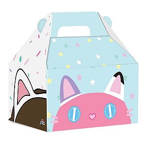 Caixa Surpresa Maleta - Casa da Bibi e Gatinhos - 8 unidades - Junco - Rizzo