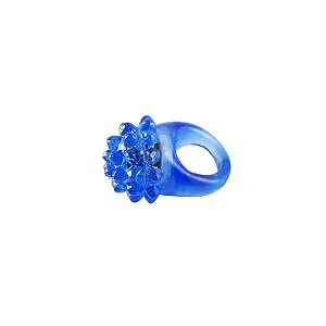Anel Pisca com LED Colorido -  Azul - 1 unidade - Rizzo