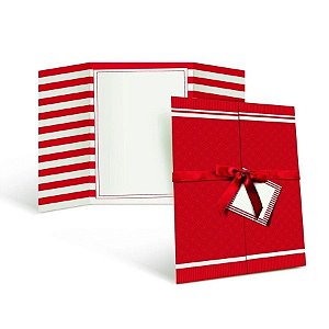 Convite Vermelho - Tropic - 8 unidades - Cromus - Rizzo