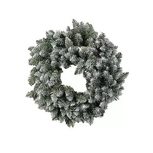 Guirlanda Decorativa Nevada - 40 cm - 1 unidade - Cromus - Rizzo