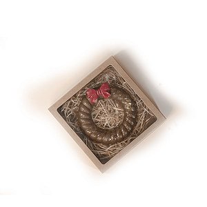 Caixa de Guirlanda de Natal Branco - Ref.7081 - 5 unidades - Crystal  - Rizzo