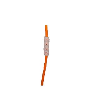 Canudo Decorativo Fantasminha Laranja - 5 unidades - Rizzo