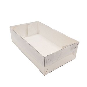 Caixa PVC N18 - Branco - 30 x 18 x 8 - 10 unidades - Assk - Rizzo
