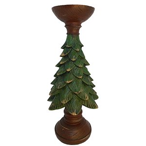 Castiçal Natalino - “Árvore de natal” - Cromus Natal - 1 unidade - Rizzo