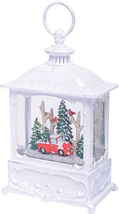 Globo de Neve - Lanterna Branca Brilhante - Caminhão Natalino - 1 unidade - Cromus - Rizzo