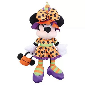 Pelúcia da Minnie Bruxinha Fofa — “Minnie Bruxinha Laranja”  —1 unidade — Cromus — Rizzo