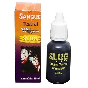 Sangue Teatral Wampirus - 3cm x 8cm x 3cm - Halloween - 1 unidade - Slug - Rizzo