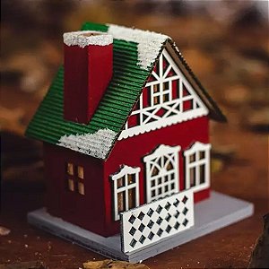 Casinha Decorativa - 10 x 9,5cm - Cod.DG713 - 1 unidade -  - Rizzo