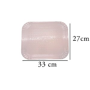 Bandeja para Bolo B4 Branca 33x27 - 1 Unidade - Rizzo
