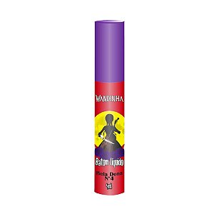Batom Líquido Matte Wandinha Bela Dona - Cor 04 - 4ml - 1 unidade - Rizzo