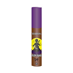 Batom Líquido Matte Wandinha Tish - Cor 01 - 4ml - 1 unidade - Rizzo