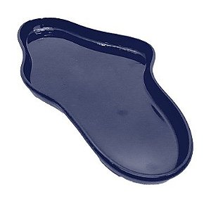Bandeja Orgânica  - 25x13,5 cm -   Azul Marinho - 1 unidade - Só Boleiras - Rizzo