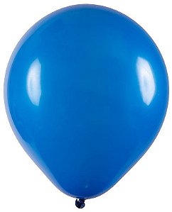 Balão de Festa Redondo Big Balão 25" - Azul - 01 Unidade - Art-Latex - Rizzo
