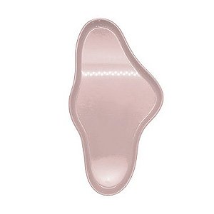 Bandeja Orgânica  - 25x13,5 cm -   Rosa Claro - 1 unidade - Só Boleiras - Rizzo
