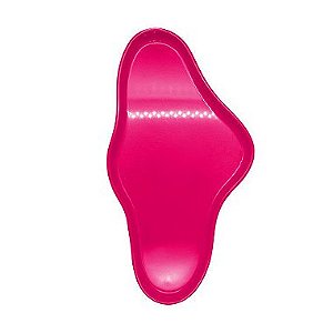 Bandeja Orgânica  - 25x13,5 cm -   Pink - 1 unidade - Só Boleiras - Rizzo
