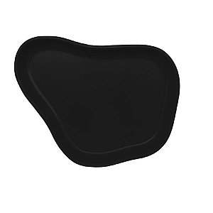 Bandeja Orgânica  - 13x10cm -  Preto - 1 unidade - Só Boleiras - Rizzo