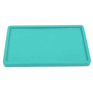 Bandeja Retangular 30x18cm Tiffany - 01 unidade - Só Boleiras - Rizzo Embalagens