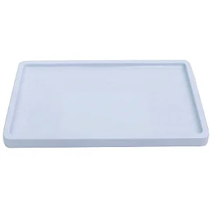 Bandeja Retangular 30x18cm Azul Claro Candy - 01 unidade - Só Boleiras - Rizzo Embalagens