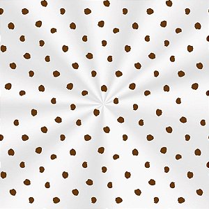 Saco Adesivado Decorado Donuts Marrom 12X18 - 100 unidades - Cromus - Rizzo