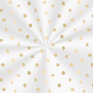 Saco Adesivado Decorado Donuts Ouro 15X20 - 100 unidades - Cromus - Rizzo