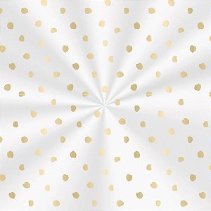 Saco Adesivado Decorado Donuts Ouro 10X15 - 100 unidades - Cromus - Rizzo