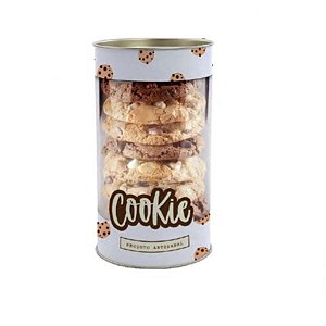 Lata Para Cookies Com Visor Cookies - 1 unidade - Cromus - Rizzo